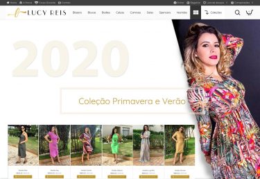 Lupetti Websites cria site para Lucy Reis